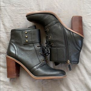Franco Sarto leather booties
